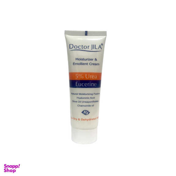 کرم مرطوب کننده دکتر ژیلا (Doctor jila) سری Emolient مدل Eucerin حجم 75 میلی‌لیتر