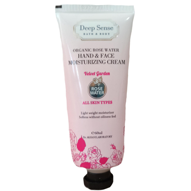 کرم مرطوب کننده دیپ سنس (Deep sense) مدل Rose Water حجم 60 میلی‌لیتر
