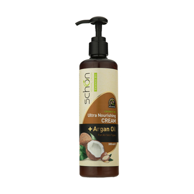 کرم مرطوب کننده شون (Schon) مدل Coconut حجم 300 میلی‌ لیتر