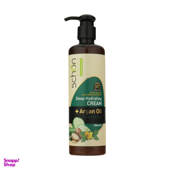 کرم مرطوب کننده شون مدل Cucumber حجم 300 میلی‌ لیتر
