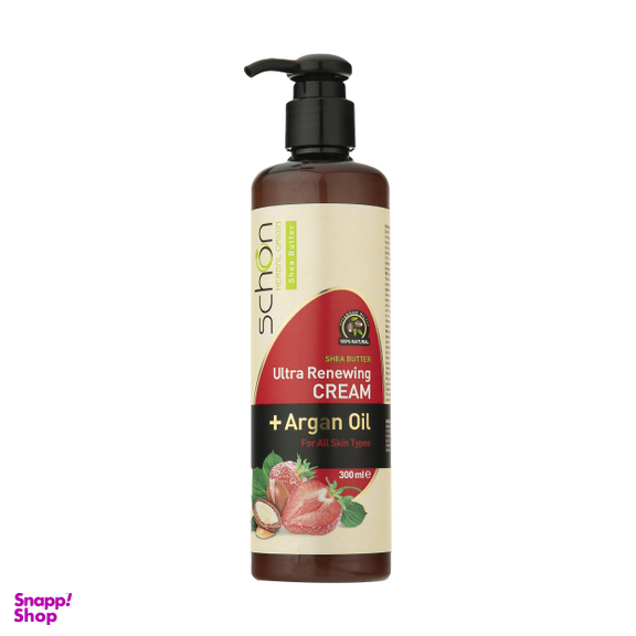 کرم مرطوب کننده شون مدل Shea Butter حجم 300 میلی‌ لیتر