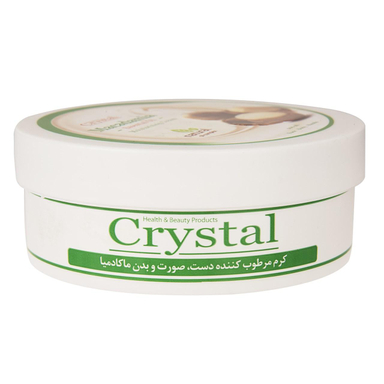 کرم مرطوب کننده کریستال (Crystal) مدل Macadamia حجم 200 میلی‌لیتر