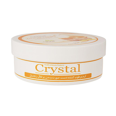 کرم مرطوب کننده کریستال (Crystal) مدل Orange Ginger حجم 200 میلی‌لیتر