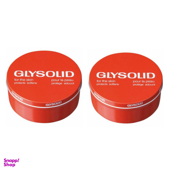 کرم مرطوب کننده گلیسولید (Glysolid) مدل Soft حجم 250 میلی‌لیتر مجموعه 2 عددی