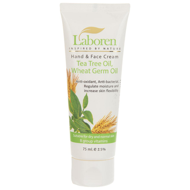 کرم مرطوب کننده لابورن (laboren) مدل Tea Tree Oil حجم 75 میلی‌لیتر