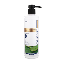 کرم مرطوب کننده لیمپیو (Limpio) مدل Aloe vera و بادام Oil کد Li0056 حجم 500 میلی‌لیتر