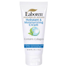 کرم مرطوب کننده مناسب پوست خشک و معمولی لابورن (laboren) مدل Hydratant حجم 50 میلی‌لیتر