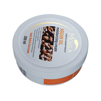 کرم مرطوب کننده موزیلا (Mozila) مدل روغن آرگان حجم 200 میلی‌لیتر