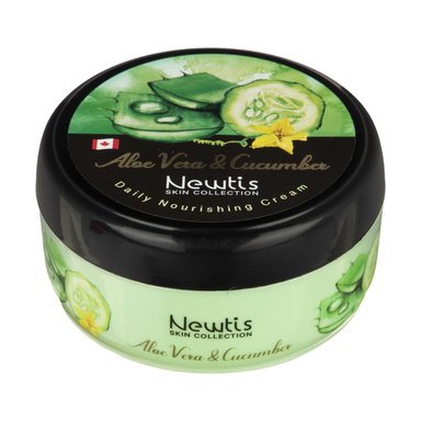 کرم مرطوب کننده نیوتیس newtis مدل Cucumber حجم 200 میلی‌لیتر