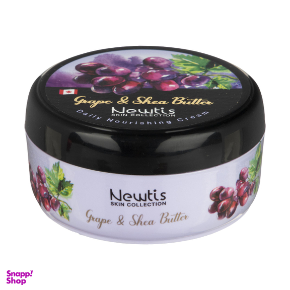 کرم مرطوب کننده نیوتیس (newtis) مدل grape حجم 200 میلیلیتر
