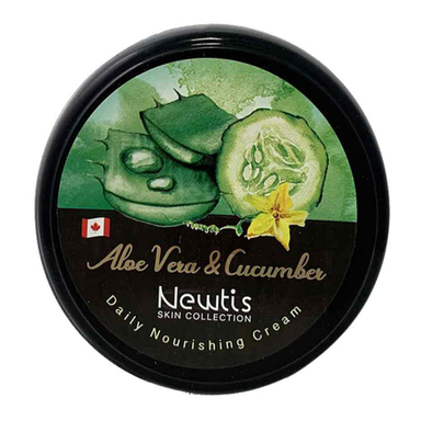 کرم مرطوب کننده نیوتیس (Newtis) مدل آلویه ورا و خیار حجم 200 میلی‌لیتر