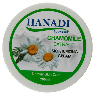 کرم مرطوب کننده هانادی (Hanadi) مدل Chamomile حجم 200 میلی‌لیتر