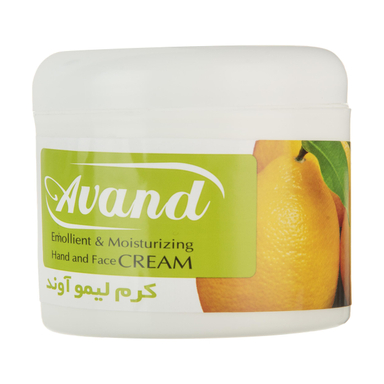 کرم مرطوب کننده و نرم کننده آوند (Avand) مدل Lemon حجم 200 میلی‌ لیتر
