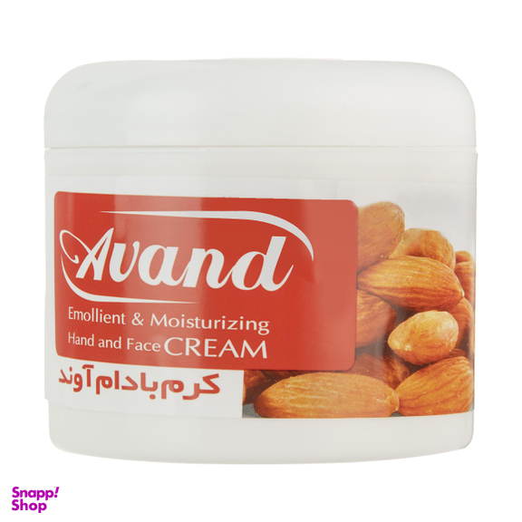 کرم مرطوب کننده و نرم کننده آوند (Avand) مدل Almond حجم 200 میلی‌ لیتر