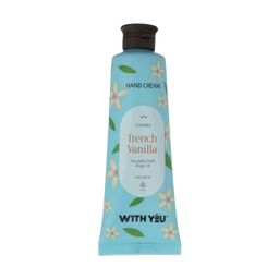 کرم مرطوب کننده ویت یو (With You) مدل French Vanilla حجم 50 میلی‌ لیتر
