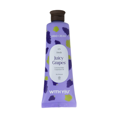 کرم مرطوب کننده ویت یو (with you) مدل Juicy Grapes حجم 50 میلی‌ لیتر