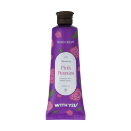 کرم مرطوب کننده ویت یو (With You) مدل Pink Peonies حجم 50 میلی‌ لیتر