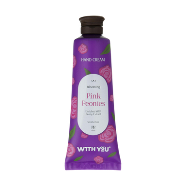 کرم مرطوب کننده ویت یو (With You) مدل Pink Peonies حجم 50 میلی لیتر