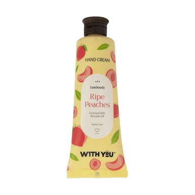 کرم مرطوب کننده ویت یو (With You) مدل Ripe Peaches حجم 50 میلی‌ لیتر