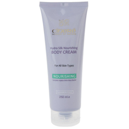 کرم بدن مغذی سینره سری Hydra Silk حاوی Jojoba Oil & Shea Butter حجم 250 میلی‌ لیتر
