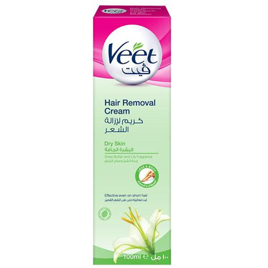 کرم موبر بدن ویت (Veet) مخصوص پوست خشک حجم 100 میلی‌لیتر