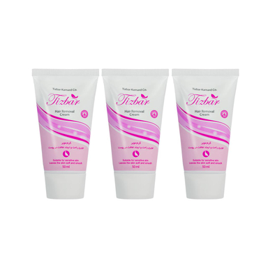 کرم موبر تیزبر (Tizbar) مدل 5003 حجم 50 میلی‌لیتر بسته 3 عددی