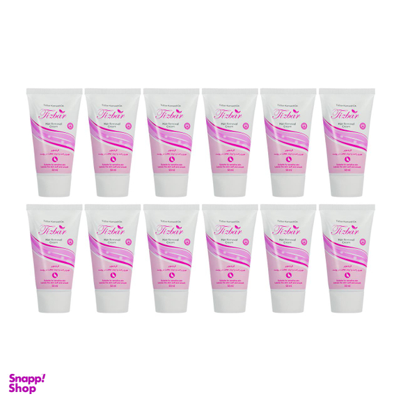 کرم موبر تیزبر (Tizbar) مدل 5012 حجم 50 میلیلیتر بسته 12 عددی