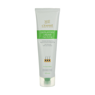 کرم موبر صورت و بدن سینره (Cinere) مدل Aloe Vera حجم 100 میلی‌ لیتر