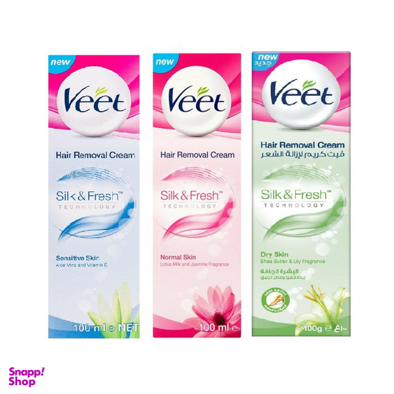 کرم موبر ویت (Veet) مدل SND بسته 3 عددی