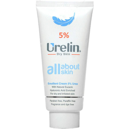 کرم نرم کننده اورلین (Urelin) مدل اوره 5% مناسب پوست خشک حجم 100 میلی‌لیتر