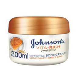 کرم نرم کننده جانسون (Johnson) مدل Vita Rich Smoothies حجم 200 میلی‌لیتر