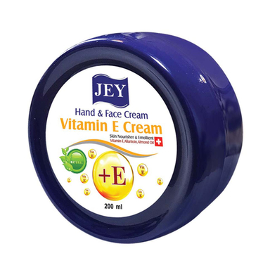 کرم نرم کننده جی (jey) مدل vitamin E cream حجم 200 میلی‌لیتر