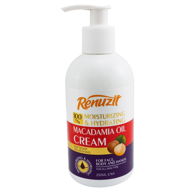 کرم نرم کننده رینوزیت (renuzit) مدل MACADAMIA Oil حجم 250 میلی‌لیتر
