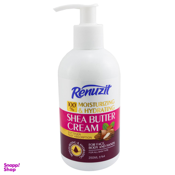کرم نرم کننده رینوزیت (renuzit) مدل SHEA BETTUR حجم 250 میلی‌لیتر