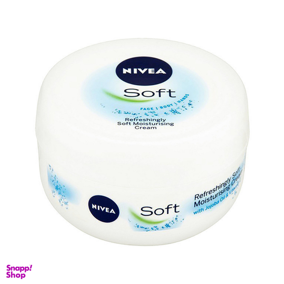 کرم نرم کننده نیوآ (Nivea) مدل Soft حجم 200 میلیلیتر