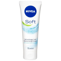 کرم نرم کننده نیوآ (Nivea) مدل Soft حجم 75 میلی‌لیتر