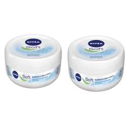 کرم نرم کننده و مرطوب کننده نیوآ (Nivea) مدل Soft حجم 300 میلی‌لیتر بسته 2 عددی