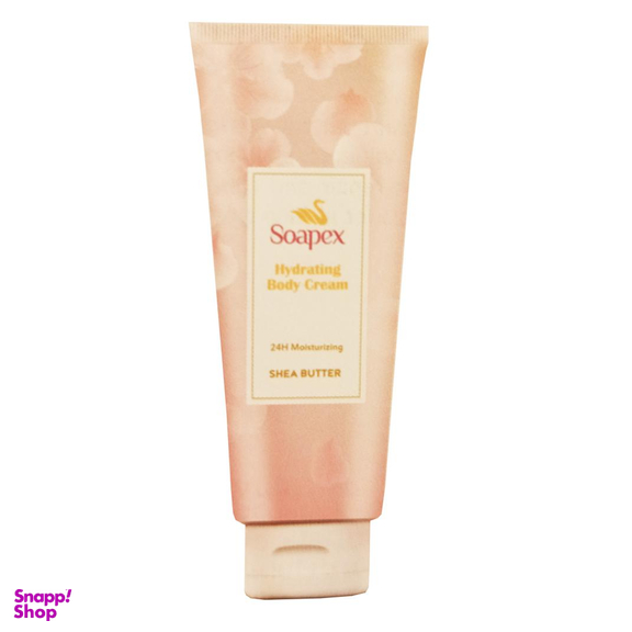 لوسیون بدن سوپکس (Soapex) مدل Shea butter حجم 130 میلی‌لیتر