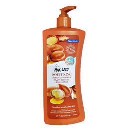 لوسیون بدن مکس لیدی (Max lady) مدل Softening حجم 621 میلی‌لیتر