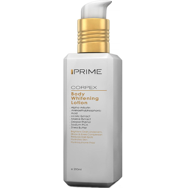 لوسیون روشن کننده بدن پریم مدل Corpex حجم 200 میلی‌ لیتر