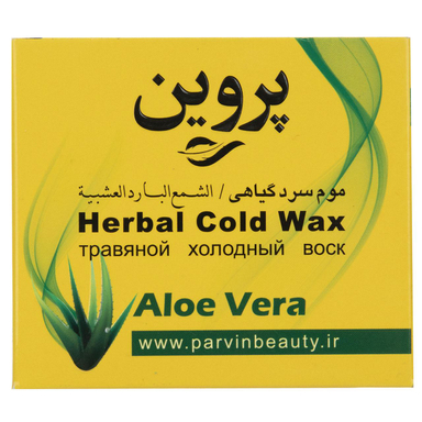 موم سرد پروین (Parvin) مدل Aloe vera حجم 300 گرم