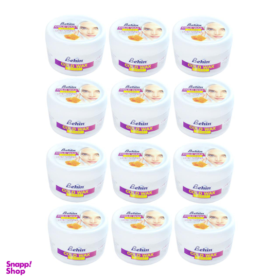 موم موبر بهین (Behin) مدل Honey وزن 300 گرم بسته 12 عددی