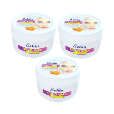 موم موبر بهین (Behin) مدل Honey وزن 300 گرم بسته 3 عددی