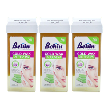 موم موبر بهین (Behin) مدل Aloe Vera وزن 150 گرم بسته 3 عددی