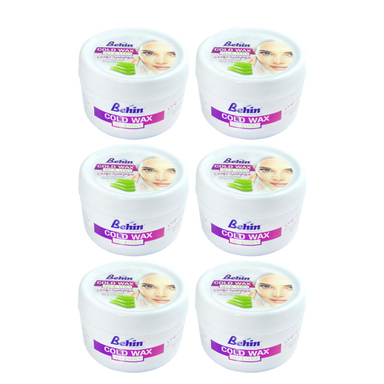 موم موبر بهین (Behin) مدل Aloe Vera وزن 300 گرم بسته 6 عددی