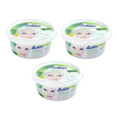 موم موبر بهین (Behin) مدل Aloe Vera وزن 750 گرم بسته 3 عددی