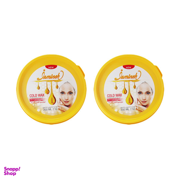 موم موبر ژامینه (Jamineh) مدل honey حجم 300 میلی‌لیتر بسته 2 عددی