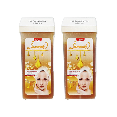 موم موبر ژامینه (Jamineh) مدل honey وزن 150 گرم بسته 2 عددی