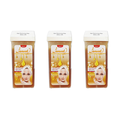موم موبر ژامینه (Jamineh) مدل honey وزن 150 گرم بسته 3 عددی