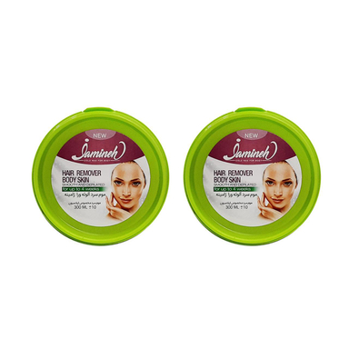 موم موبر ژامینه (Jamineh) مدل Aloe vera حجم 300 میلیلیتر بسته 2 عددی